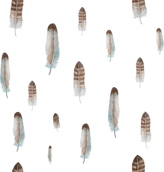 Birds feathers pattern — Stock Illustration Birds feathers pattern Stock Vector