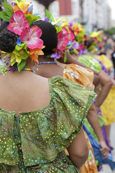 波多黎各的一种民族服装的细节 — 图库照片