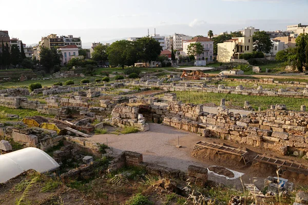 Αρχαιολογικός Χώρος Του Κεραμεικού Στο Ιστορικό Κέντρο Της Αθήνας Αθήνα — Φωτογραφία Αρχείου