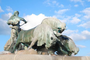 Gefion Fountain (Gefionspringvandet), Danimarka 'nın Kopenhag limanında bulunan büyük bir çeşme.