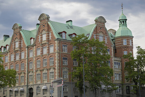 Beautiful building in Copenhagen, Denmark