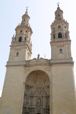 Logrono, İspanya 'daki Saint Maria de la Redonda Katedrali