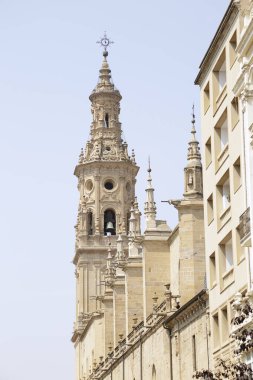 Logrono, İspanya 'daki Saint Maria de la Redonda Katedrali