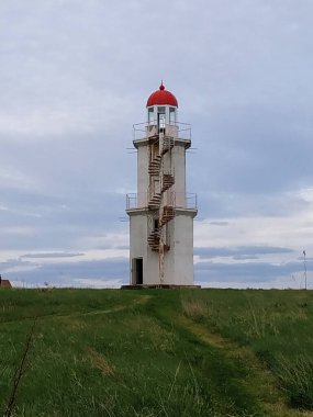 Sahildeki deniz feneri