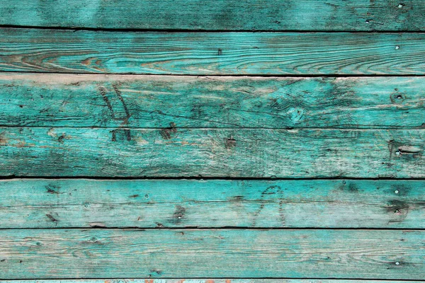 Chipped Together Boards Covered Green Paint — Stock Photo, Image