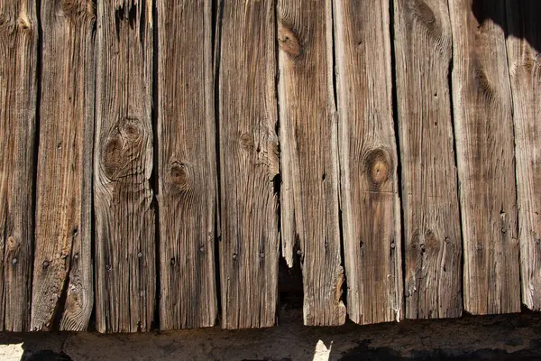Eski Fırçalanmış Tahtaların Dokusuna Sahip Arkaplan Açık Lif Desenli — Stok fotoğraf