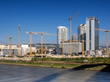 Eurovea 2, Bratislava, Tuna Nehri, Slovakya.