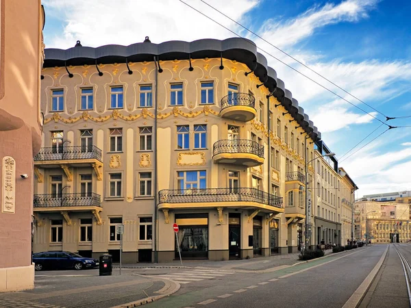 Hotel Tulip Jugendstilhaus Stur Straße Bratislava Slowakei — Stockfoto