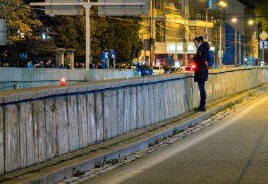 Anti-government protest, November 17, against coronavirus measures, for the resignation of the government of Matovic, Bratislava, Slovakia.