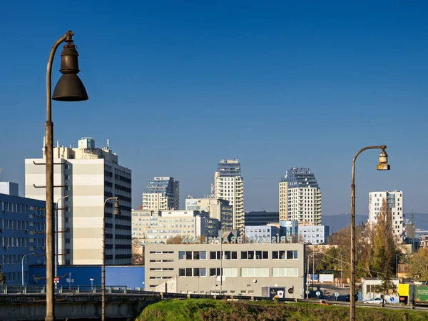 Nuova Costruzione Moderna Bratislava Slovacchia — Foto Stock