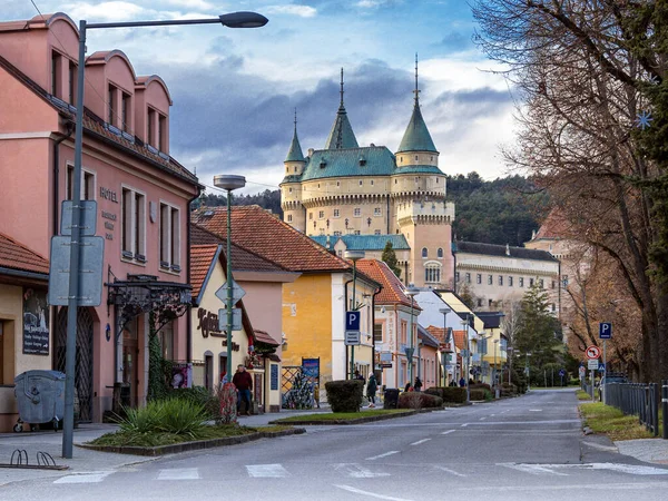 Zamek Bojnice Gotyk Renesans Zabytek Kultury Narodowej Słowacja — Zdjęcie stockowe