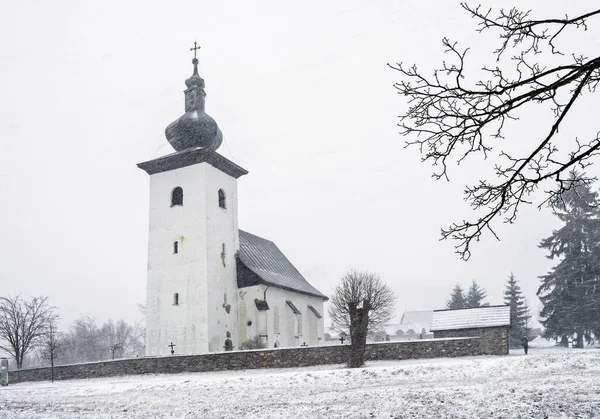 Keresztelő Szent János Templom Körmöcbánya Bányák Körmöcbánya Bane Szlovákia — Stock Fotó