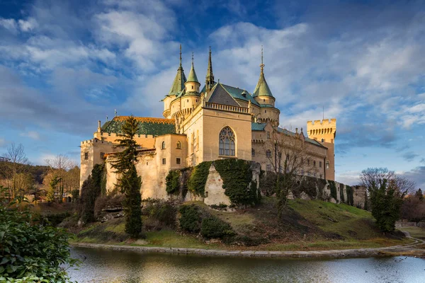 Bojnický Hrad Gotika Renesance Národní Kulturní Památka Slovensko — Stock fotografie