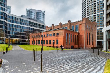 Mlynske nivy 2, Bratislava, yeni inşaat, Slovakya.