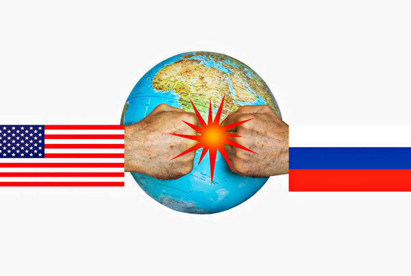 Конфликт между США и Россией, холодная война.