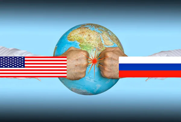 Conflict between USA and Russia, cold war.