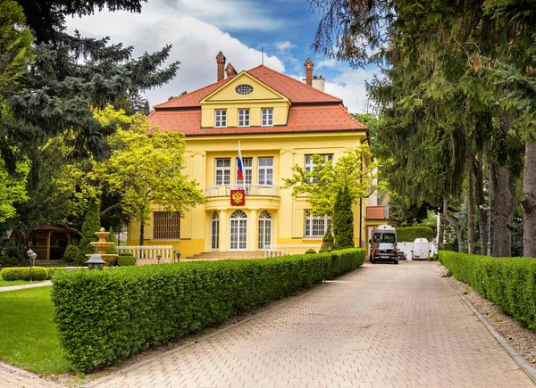 Russische Botschaft Botschaft Villa Bratislava Slowakei — Stockfoto