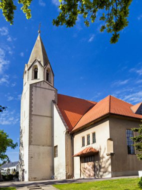 Romanesk - Aziz Niklas Gotik Kilisesi, Podunajsk Biskupice, Bratislava, Slovakya