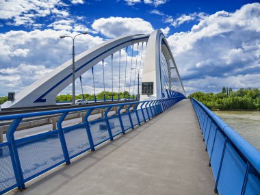 Köprü, Apollo, Tuna Nehri, Bratislava, Slovakya.