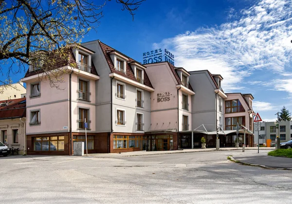 Hotel Boss Zilina Accommodatie Moderne Architectuur Slowakije — Stockfoto