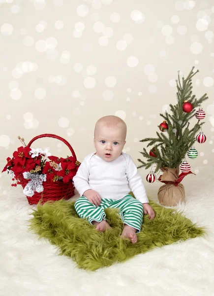 Bebé de Navidad — Foto de Stock