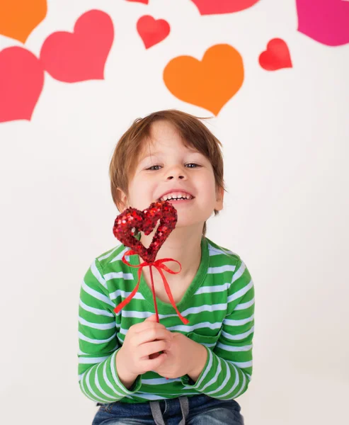 Ziua Îndrăgostiților: Kids Fun — Fotografie, imagine de stoc