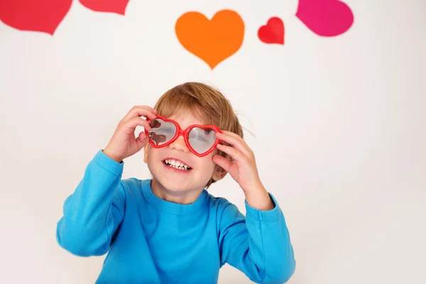 Día de San Valentín: diversión de los niños —  Fotos de Stock