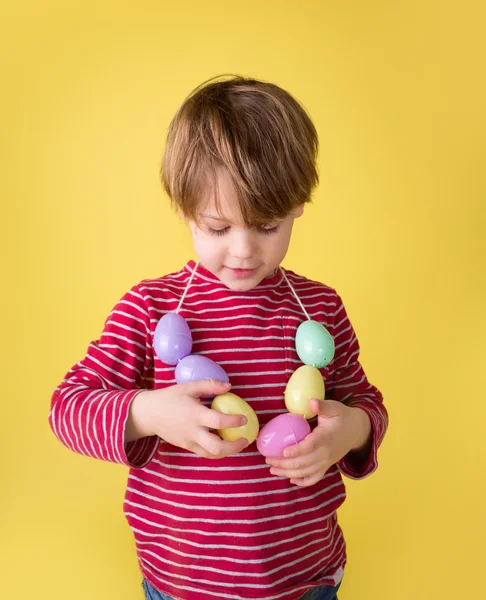 Kids Paskalya hareket ve el sanatları — Stok fotoğraf