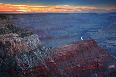 Büyük Kanyon günbatımı, Arizona