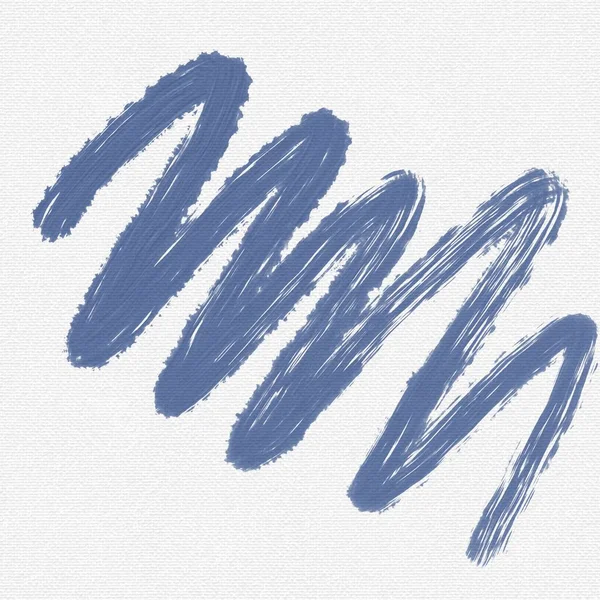 Soyut Mavi Suluboya Fırça Darbesi Minimalist Duvar Kağıdı Tasarımı Beyaz — Stok fotoğraf