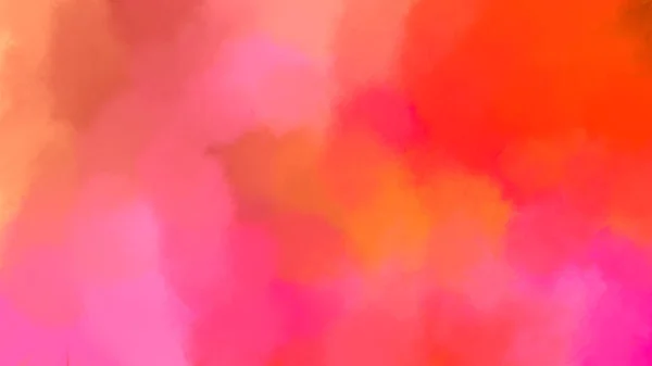 Arte Aquarela Abstrata Pinceladas Bagunçadas Fundo Vermelho Paleta Rosa Design — Fotografia de Stock