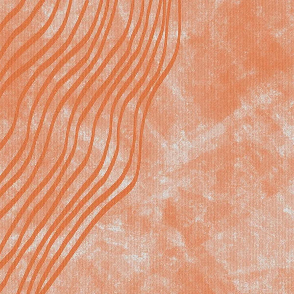 Lignes Orange Vif Sur Toile Orange Chaud Texture Tons Vifs — Photo