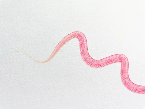 beyaz kağıt dokusunda kuru suluboya pembe fırça darbesi, minimalist arkaplan, soyut duvar kağıdı