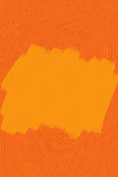 Χώρος Για Κείμενο Έντονο Πορτοκαλί Χρώμα Πινελιές Πινέλου Παλιά Υδατογραφία — Φωτογραφία Αρχείου