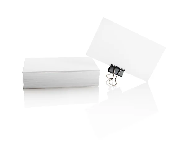 Isolated business cards — Stock Photo, Image