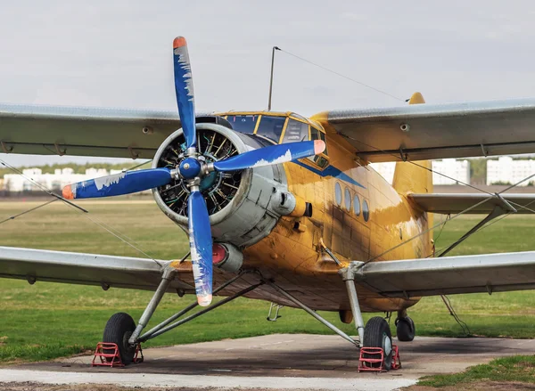 Starego rocznika samolotem — Zdjęcie stockowe