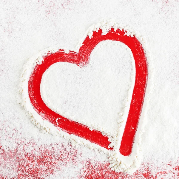 Abstract red heart — Stock Photo, Image