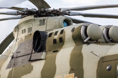 Eski Askeri Helikopter