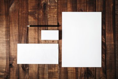 Kimlik marka için şablon