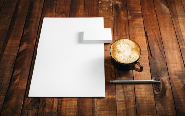 Mock-up kimlik marka için