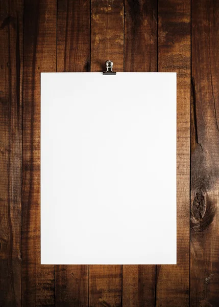 Blank sheet of paper — Stock Photo, Image