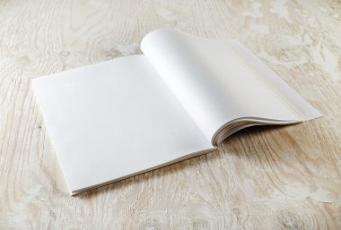 Boş dergi sayfaları