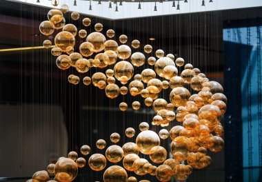 Altın hristmas topları