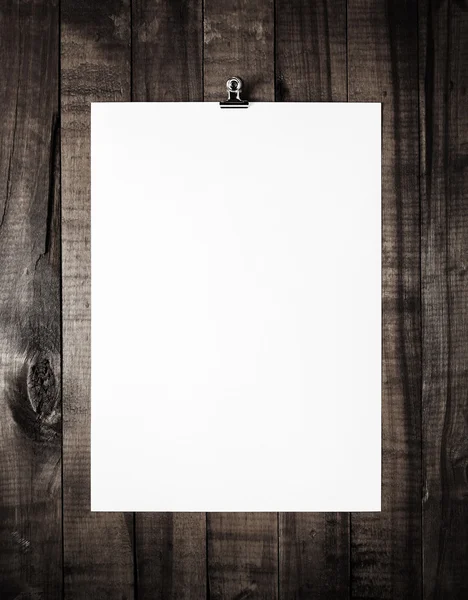 Blank paperwork template — Stock Photo, Image
