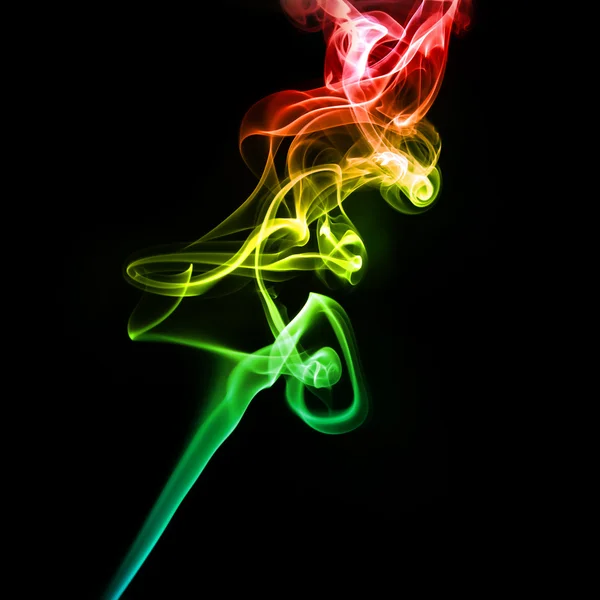 Bright colored smoke — Stock Photo, Image