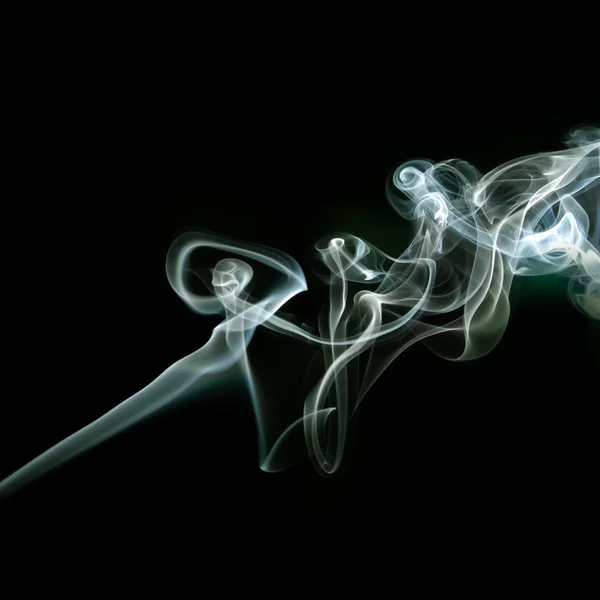 Smoke on a darkbackground — Stock Photo, Image