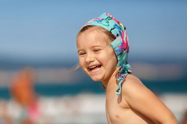 Laughing little girl — Stock Photo, Image