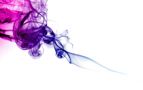 Purpurroter Rauch — Stockfoto
