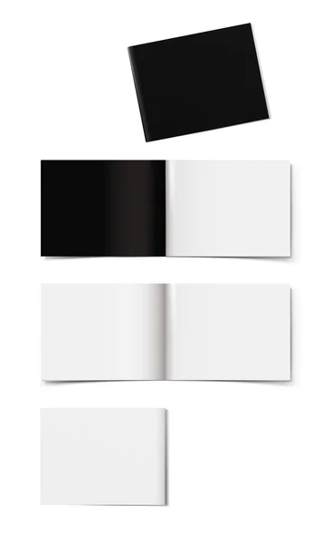 Booklet layout — Stock Photo, Image