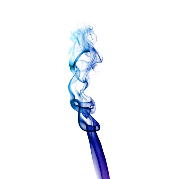 Humo azul abstracto — Foto de Stock